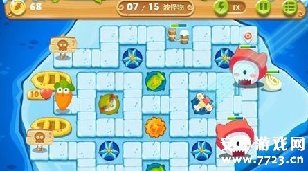 保卫萝卜2攻略辅助,保卫萝卜2第42关攻略,巧妙布局,轻松获取金萝卜