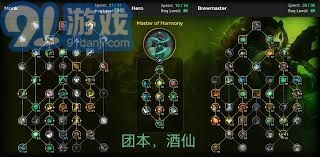魔兽世界武僧天赋,魔兽世界武僧天赋,武僧职业介绍