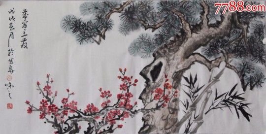 如果想画一幅岁寒三友图蚂蚁庄园,如果想画一幅岁寒三友图蚂蚁庄园,岁寒三友图