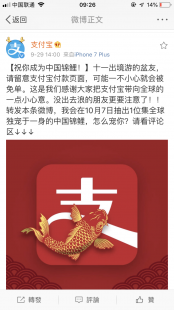 支付宝锦鲤是什么,支付宝锦鲤是什么,支付宝锦鲤-2021年支付宝锦鲤奖励是什么