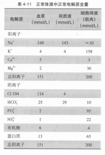 电解质正常值,电解质正常值范围