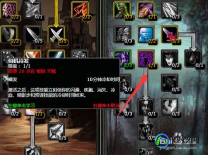 wowdz天赋,魔兽世界,战斗贼天赋详解与加点指南
