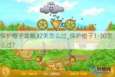 保护橙子3,拯救橙子3全新攻略,挑战智力极限,守护橙子大作战!