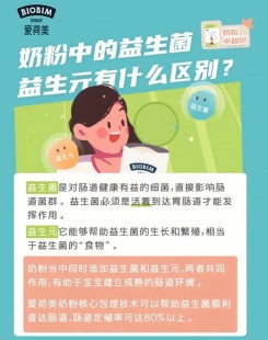 益生菌的奶粉怎么样;含益生菌的奶粉怎么样