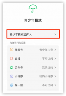 wx青少年模式监护人,wx青少年模式监护人有什么用,wx青少年模式监护人,守护